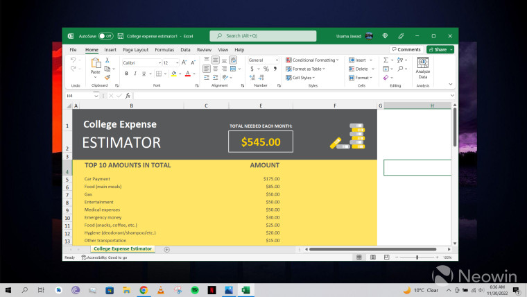 These are new features Microsoft added to Excel in November 2022