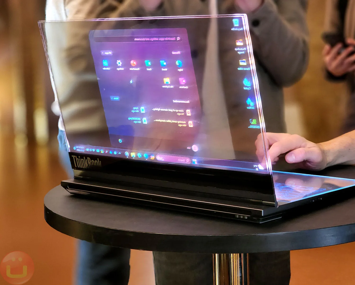 Lenovo Unveils ThinkBook Transparent Display Laptop Concept