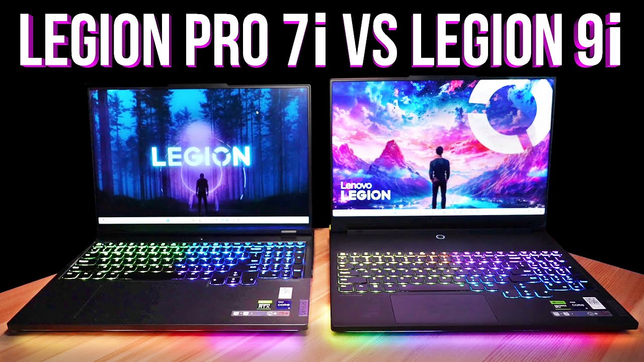Lenovo Legion Pro 7i (2024) vs Legion 9i: Choosing the ideal high performer laptop