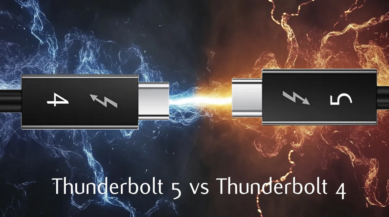 Thunderbolt 5 vs. Thunderbolt 4: Is it worth upgrading your laptop?