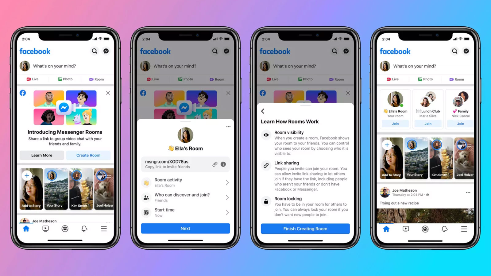 Facebook Messenger Rooms
