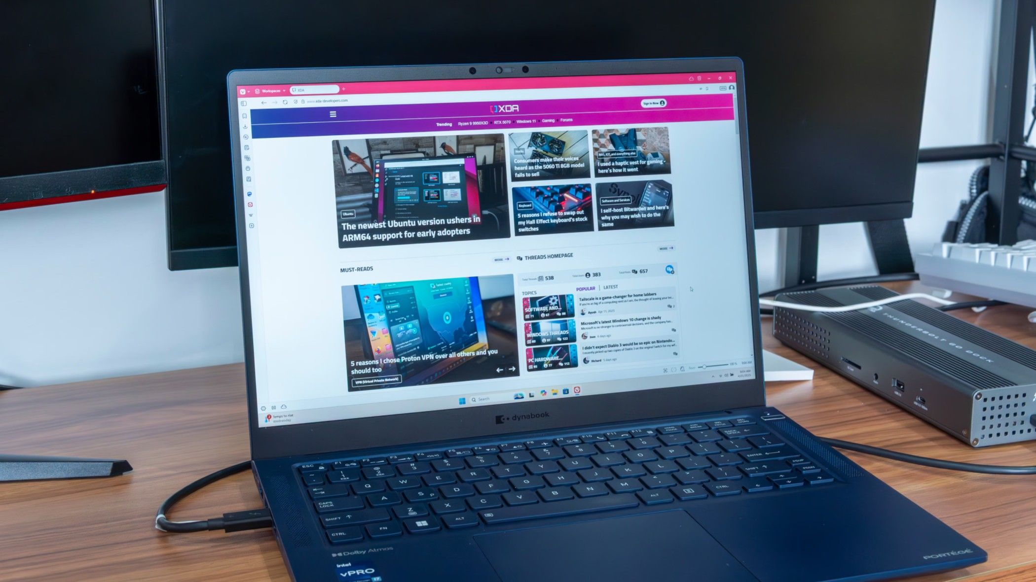 Windows 11 laptop
