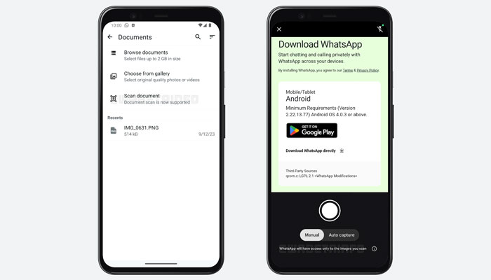 This screengrab shows the new WhatsApp feature. — WABetaInfo